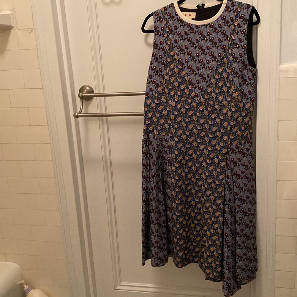 Marni mixed pattern dress. Barely worn. Size 6